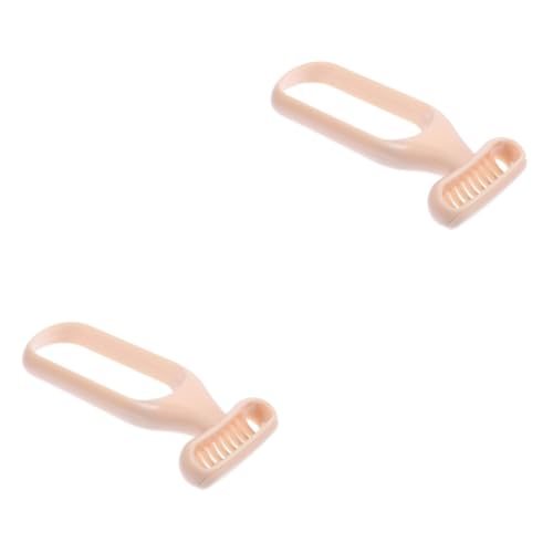 Beatifufu 2 Stück Körperhaarrasierer für Damen Tragbarer Achselhaarschneider mit Ergonomischem Griff Präzise Klingen für Sanfte Haarentfernung für Beine und Körper Reisegröße als von Beatifufu