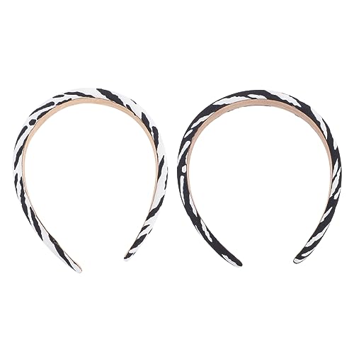 Beatifufu 2 Stück Kuh Stirnband Haar Accessoires Für Frauen Haarbänder Für Damenhaar Tier Stirnbänder Haarreifen Stirnbänder Für Frauen Stirnbänder Für Teenager Mädchen von Beatifufu