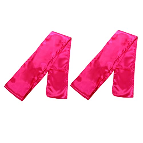 Beatifufu 2stücke Perücken-grip-band Satin-stirnbänder Seiden-wickelband Für Frauen Haar-verlegung-schal Nicht-haarwickel Perücken Und Hüte von Beatifufu