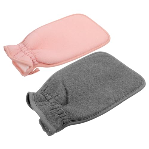 Beatifufu 2 Stück Peeling Duschhandschuhe Doppelseitig Hautfreundlich Sanftes Peeling und Exfolierende Waschhandschuhe für Damen und Herren Abgestorbene Haut Entfernen Hautschonend für Beatifufu 2 Stück Peeling Duschhandschuhe Doppelseitig Hautfreundlich Sanftes Peeling und Exfolierende Waschhandschuhe für Damen und Herren Abgestorbene Haut Entfernen Hautschonend für von Beatifufu