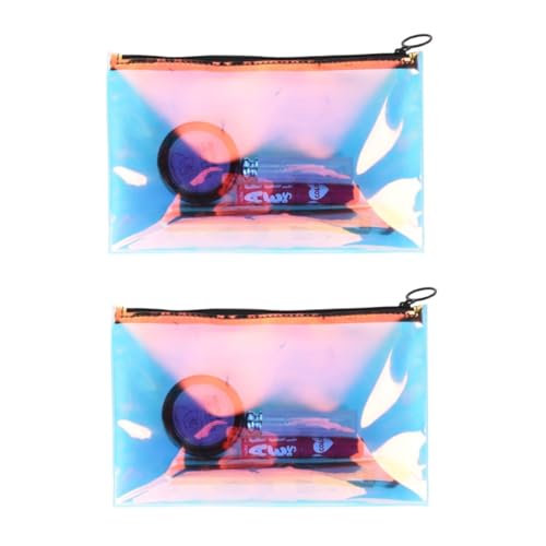 Beatifufu 2stücke Portable Kosmetiktasche Transparente wasserdichte Organizer Für Make-up Und Toilettenartikel Für Reisen Camping Und Alltag Große Kapazität Für Lippenstift Zahnbürste Beatifufu 2stücke Portable Kosmetiktasche Transparente wasserdichte Organizer Für Make-up Und Toilettenartikel Für Reisen Camping Und Alltag Große Kapazität Für Lippenstift Zahnbürste von Beatifufu