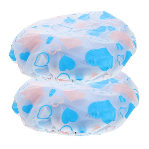 Beatifufu 2stücke Wiederverwendbare Duschhaube Für Lange Haare Elastische Badekappe Aus Weichem Für Zuhause Und Reisen Schnelltrocknendes Design Für Frauen Und Mädchen Beatifufu 2stücke Wiederverwendbare Duschhaube Für Lange Haare Elastische Badekappe Aus Weichem Für Zuhause Und Reisen Schnelltrocknendes Design Für Frauen Und Mädchen von Beatifufu