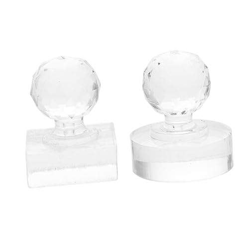 Beatifufu 2 Stück Teiliges Eyeshadow Stamper aus Vielseitiges Make Up Werkzeug zum Verdichten und Reparieren von Lidschatten Brauenpuder und Highlighter Effizient und Benutzerfreundlich für von Beatifufu