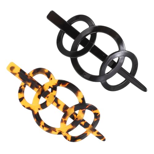 Beatifufu 2 Stück Teiliges Vintage Haarspangen Große Französische Haarklammern Starker Halt Hochsteckfrisuren Haarschmuck für Damen und Mädchen für Alltag und Besondere Anlässe von Beatifufu