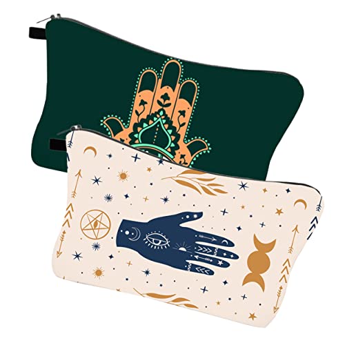 Beatifufu 2stücke Teiliges Kosmetik Reisen Praktische Tragbare Waschtasche Mit Mehreren Fächern Für Damen Für Makeup Toilettenartikel Und Persönliche Gegenstände von Beatifufu