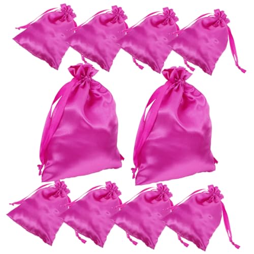 Beatifufu 20 Stück Satintaschen mit Kordelzug Staubdichte Aufbewahrungsbeutel für Perücken und Haarverlängerungen Reisefreundliche Organizer für Zuhause und Salon Rosa Beatifufu 20 Stück Satintaschen mit Kordelzug Staubdichte Aufbewahrungsbeutel für Perücken und Haarverlängerungen Reisefreundliche Organizer für Zuhause und Salon Rosa von Beatifufu