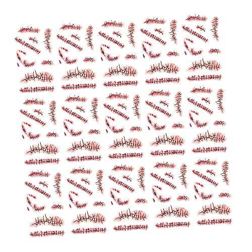 Beatifufu 20blätter Wasserdichte Aufkleber Körperkunst Für Erwachsene Für Halloween-feiern Und Kreative Looks Beatifufu 20blätter Wasserdichte Aufkleber Körperkunst Für Erwachsene Für Halloween-feiern Und Kreative Looks von Beatifufu