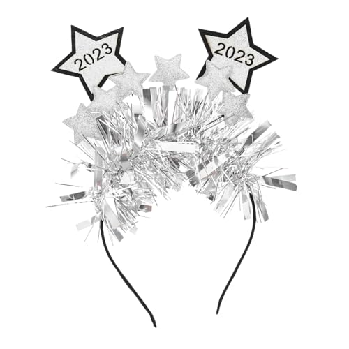 Beatifufu Cartoon Stirnband Mit Stern Für Kinder Dekoratives Haarband Zum Neujahr Party-kopfschmuck von Beatifufu