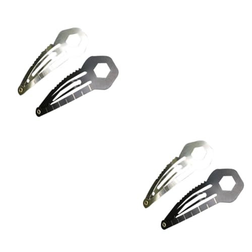 Beatifufu 20stücke Edelstahl Multifunktionale Haarklammern Silber Schwarz Für Damen Für Hochzeiten Partys Und Alltag Langlebig Und Vielseitig Der Anwendung von Beatifufu