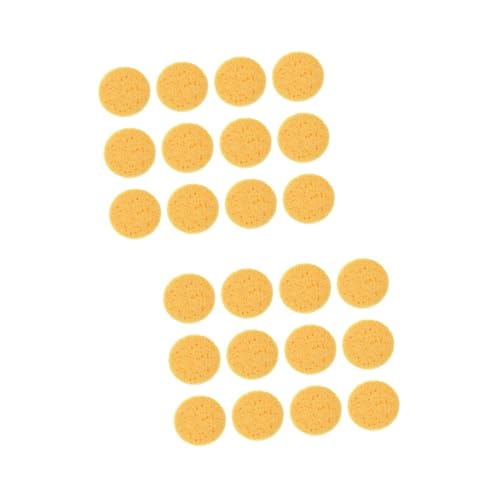 Beatifufu Stk Gesichtsschwamm aus Zellulose abschminken makeup remover facial sponge natürliche Zellulose Schwämme zum Reinigen Puderquaste Gesichtsreinigungsschwamm Gesichtsausschlag von Beatifufu