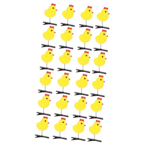 Beatifufu 24stücke Kleine Hühner Haarspangen Für Mädchen Süße Haaraccessoires Mit Federmechanismus Für Hochsteckfrisuren Und Zöpfe Für Täglichen Gebrauch von Beatifufu