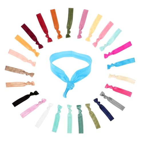Beatifufu 25stücke Kleine Haargummis Elastische Haar-accessoires Für Mädchen Bändchen Zum Binden Von Pferdeschwänzen Knitterfrei Und von Beatifufu