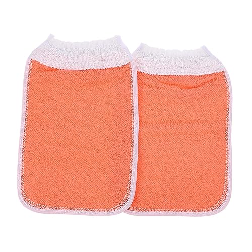 Beatifufu 2stücke Rub Mud Decontamination Handtücher Dicke Peeling-badehandschuhe Aus Pflanzenfaser Für Effektive Hautreinigung Und Sanfte Massage Für Männer Und Frauen Leuchtendem von Beatifufu