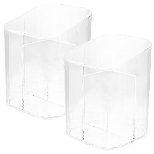 Beatifufu Make-up-pinselhalter Aus Transparentem Material Praktischer Organizer Für Schminktisch Und Büro Schöner Stiftehalter von Beatifufu