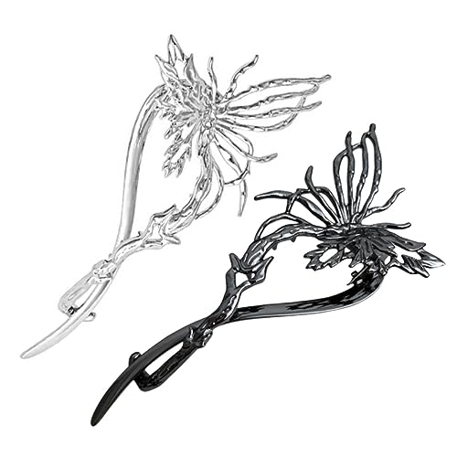 Beatifufu 2stücke Schmetterling Haarspange Schmetterlings-haarspange Clip Für Frauen Halter Zubehör Für Verschiedene Anlässe von Beatifufu