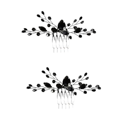Beatifufu 2stücke Rhinestone Haarschmuck Für Bräute Eleganter Haarkamm Für Hochzeiten Mit Handgefertigtem Design Und Vielseitiger Verwendung Für Besondere Anlässe Für Braut Und von Beatifufu