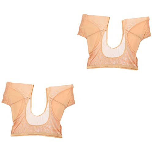 Beatifufu 2st Schweißpads Unter Den Achseln Achselschweißschutz Unterarm-liner Damen-cami Achselpolster-shirt Lengerie-frau Damen-tanktops Elegant Sportunterwäsche Achselschutz Schaum Nylon von Beatifufu