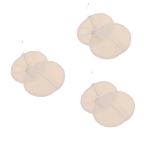 Beatifufu 3 Paare Wiederverwendbare Schweißpads Weibliches Achselpolster Schweißpads Frauen Nicht Sichtbarer Kleiderschutz Achselpads Im Sommer Kleid Für Achselfrauen Achselschwitzschutz von Beatifufu