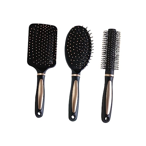 Beatifufu 3stücke Massagekamm Mit Haar-accessoires Für Männer Glatte Kammzähne Schmerzfreies Entwirren Kopfhaut-massagebürste Ergonomischer Griff Tägliches Kämmen Zur von Beatifufu