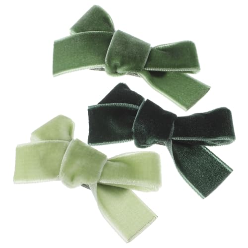 Beatifufu 3 Stück Teiliges Bunte Schleifen haarspangen für Mädchen Sichere Clips Farbenfroher Haarschmuck Einfaches Anbringen Geeignet für Alltag Kostüme und Festdeko von Beatifufu
