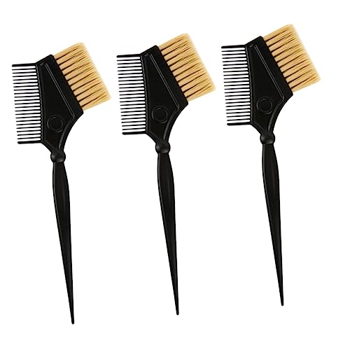 Beatifufu 3 Stück Teiliges Haarfärbe mit Pintail Kämmen aus Professionelle Friseur Haarkämme zum Präzisen Färben und Auftragen von Haarfarbe Einfach zu Reinigen Geeignet für Männer und von Beatifufu