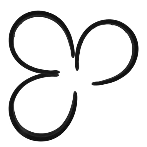 Beatifufu 3 Stück Teiliges Samt Haarband Damen Gepolstert Breit Komfortabel Druckverteilt Schwarz Modisch Alltag Sport von Beatifufu