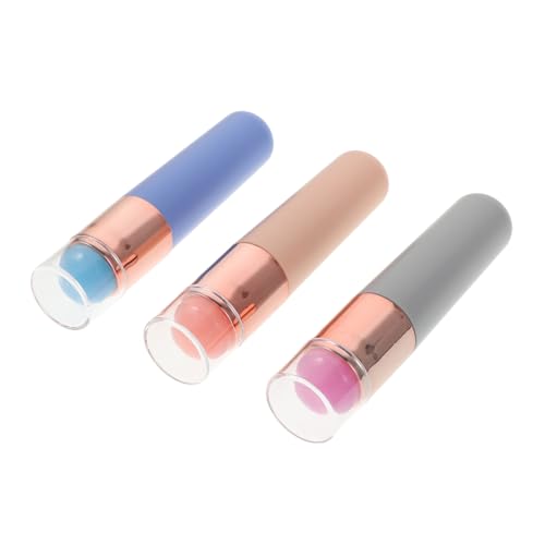 Beatifufu 3 Stück Teiliges Silikon Nagelpinsel mit Deckel Multifunktional für French Tip Nail Stamp Gel Polish und Nail Art Weiche Wiederverwendbare Applikatoren für Sanfte Maniküre und DIY Beatifufu 3 Stück Teiliges Silikon Nagelpinsel mit Deckel Multifunktional für French Tip Nail Stamp Gel Polish und Nail Art Weiche Wiederverwendbare Applikatoren für Sanfte Maniküre und DIY von Beatifufu