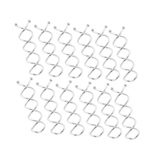 Beatifufu 30 Stück Haarnadel Spiraler Bobby -stifte Rundete Haarwerkzeuge Haarstifte Verdrehen Haarknotennadeln Spiralhaarstyling Non-scratch-styling-stifte Spiralverwendungen Silber Metall Beatifufu 30 Stück Haarnadel Spiraler Bobby -stifte Rundete Haarwerkzeuge Haarstifte Verdrehen Haarknotennadeln Spiralhaarstyling Non-scratch-styling-stifte Spiralverwendungen Silber Metall von Beatifufu