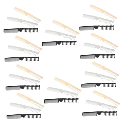 Beatifufu 30 Stück – Kompakte Doppelköpfige Und Faltbare Handtaschen Faltbürste Styling Doppelseitenwerkzeug Für Männer Und Frauen Tragbar Für Die Tasche – Die – Für Den Alltag von Beatifufu