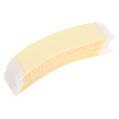 Beatifufu 36 Stück Doppelseitige Haarverlängerungs Klebebänder Unsichtbare Hautfreundliche Toupet Klebepads Schweißresistent für Männer kein Rückstand Geeignet für Spitzenperücken und von Beatifufu