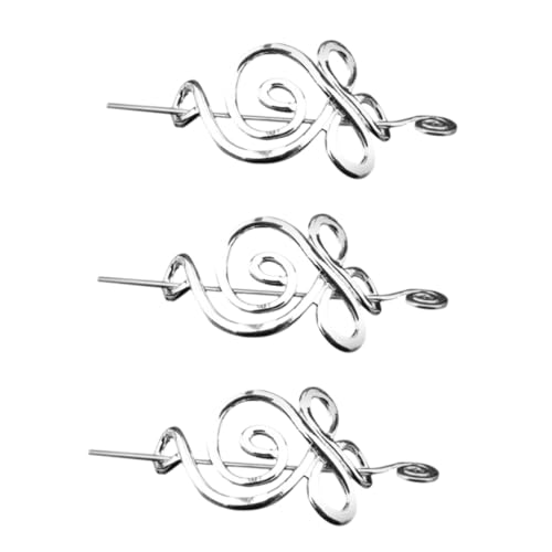 Beatifufu Schmuck Keltisch 3st Haarklammer Haarschmuck Haarspangen Haar Klammer Haarklauenclip Hair Styling Federspangen Pferdeschwanzhalter Kopfbedeckungen Für Damen Haargabel Haarnadel Haarspange von Beatifufu