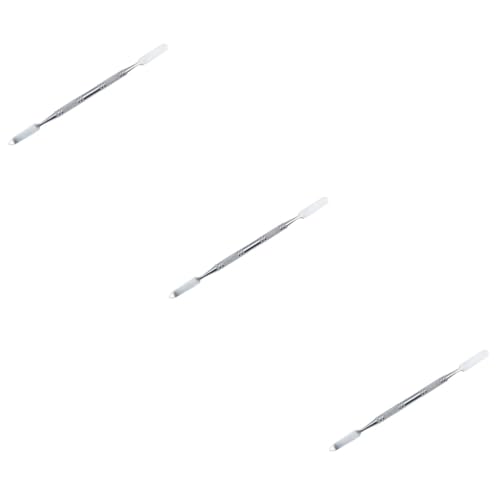 Beatifufu 3stücke Edelstahl Mixing Tool Für Make-up Farbmodulations Und Druckstab Zur Perfekten Mischung Von Foundation Concealer Und Lidschatten Langlebig Und Leicht Zu Reinigen Silber Beatifufu 3stücke Edelstahl Mixing Tool Für Make-up Farbmodulations Und Druckstab Zur Perfekten Mischung Von Foundation Concealer Und Lidschatten Langlebig Und Leicht Zu Reinigen Silber von Beatifufu