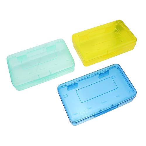 Beatifufu 3stücke Teiliges Transparenter Stiftetui Aus Langlebigem Material Praktischer Organizer Für Schule Und Büro Geeignet Für Schüler Studenten Und Lehrer von Beatifufu