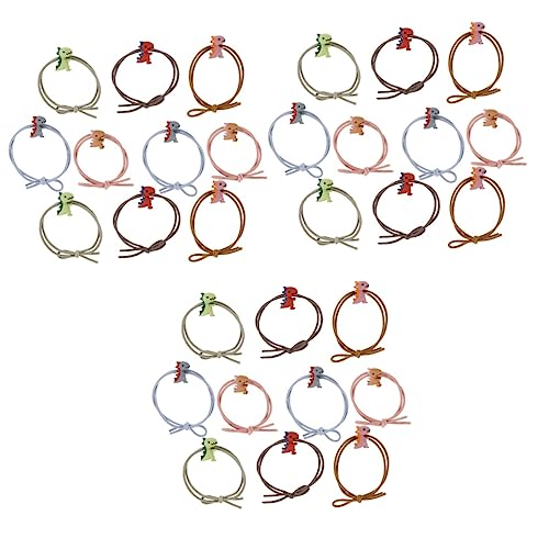 Beatifufu 30stücke Haargummis Mit Cartoon Dinosaurier Design Elastische Haarbänder Für Mädchen Süße Ponytail Accessoire Für Partys Geburtstage Und Schule von Beatifufu