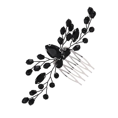 Beatifufu 3stücke Vintage Braut Haarschmuck Mit Schwarzem Haarkamm Braut Brautjungfern Und Blumenmädchen Leichte Und Haaraccessoires Für Hochzeiten von Beatifufu