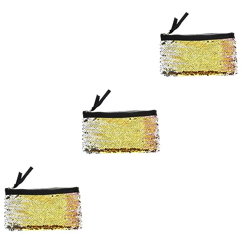 Beatifufu 3st Frau Kosmetiktasche Einkaufstasche Mini Schminktaschen Für Reisende Frauen Frau Handtasche Damen Geldbörse Geldbörse Mini-Kosmetiktasche Mini-Handtasche Yellow von Beatifufu