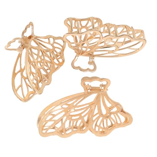 Beatifufu 3stücke Schmetterlings-haarklammern Schmetterling Haarspangen Clip Für Frauen Mädchen Alltag Party Hochzeit Frisur Accessoires Schmucke von Beatifufu