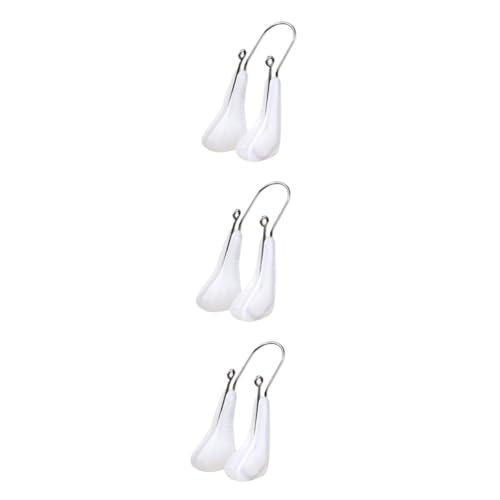 Beatifufu 3st Nasenformungsclip Werkzeug Zum Heben Der Nase Anheben Des Nasenkorrektors Dame Werkzeuge Nasenrückenformer Clip Zum Anheben Der Nase Nasenrückenglätter Damen Nasenstegclip Weiß von Beatifufu