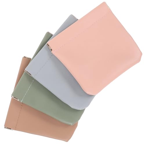 Beatifufu 4stücke Kosmetiktaschen Für Damen Tragbare Makeup-Organizer Für Reisen Freizeit Und Alltag Hochwertige Pu-Materialien Wassergrün Für Kosmetik Und Schmuck Leicht Und Stilvoll von Beatifufu