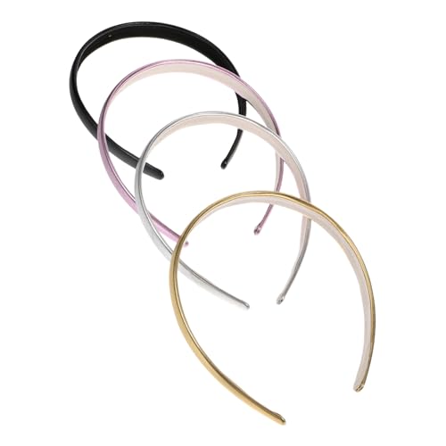 Beatifufu 4stücke Haarschmuck Retro Faux Haarbänder Stirnbänder Silber Champagner Und Schwarz Für Alltag Und Besondere Anlässe von Beatifufu