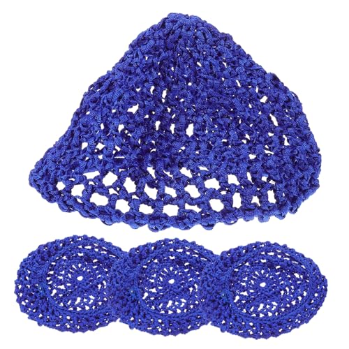 Beatifufu 4stücke Haarnetz Für Damen Handgefertigte Leichte Netzhaube Für Schlafen Für Alltag Bunten Farben von Beatifufu