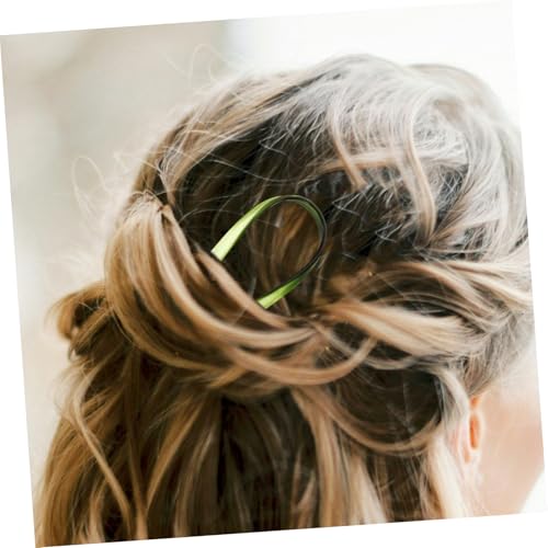 Beatifufu 4 Stück Minimalistische Französische Haarnadeln U Förmige Haargabeln für Damen und Mädchen Stabile Haarnadeln für Haarknoten Vielseitige Haar Accessoires für Alltag und Besondere von Beatifufu