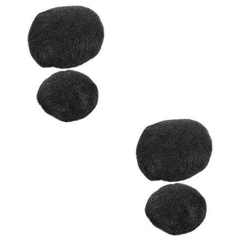Beatifufu 4 Stück Perücke Haarpolster Hochsteckfrisur Haarschmuck Netz Hochsteckfrisuren Für Mädchen Hochsteckfrisur Für Frauen Haarpolster Für Hochsteckfrisuren Black Hochtemperaturdraht von Beatifufu