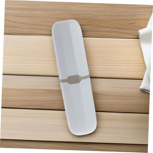 Beatifufu 4 Stück Reise Zahnbürstenbox Kunststoff Leicht Robust Zahnpasta Bürsten Organizer Tragbar für Camping Schule Geschäftsreisen Erwachsene von Beatifufu