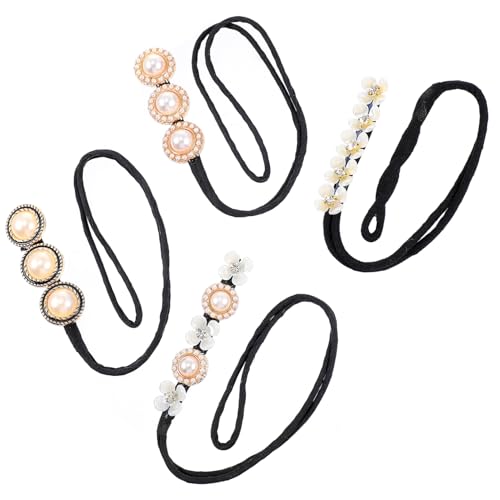 Beatifufu 4 Stück Teiliges Haar DIY Perlenblumen Flexibler Haarknoten Helfer Schonend Langlebig Geeignet für Frauen und Mädchen Vielseitiger Haarschmuck für Alltag und Fest von Beatifufu