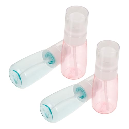 Beatifufu 4 Stück U förmige Reise lotion Behälter aus Bruchsicherem Material Auslaufsichere Kosmetik Nachfüllflaschen für Shampoo Make up Entferner und Pflegeprodukte Leicht Zufällige Farbe von Beatifufu