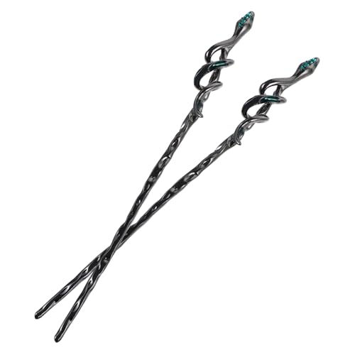 Beatifufu 4stücke Retro Schlangen-haarstäbe Mit Strass Haaraccessoires Für Hochsteckfrisuren Und Fixieren Von Haaren Beschädigung von Beatifufu