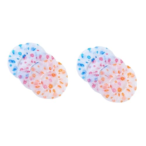 Beatifufu 40stücke Wasserdichte Duschhaube Aus Kunststoff Stylische Badekappen Für Damen Für Dusche Spa Und Salon Wiederverwendbar Und Bequem Schutz Für Lange Haare von Beatifufu