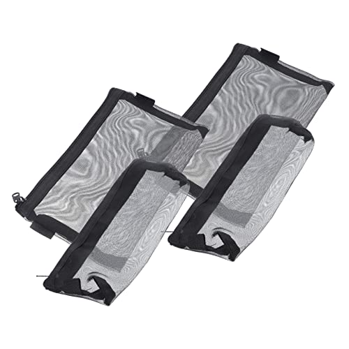 Beatifufu 4Stücke Große Kapazität Stiftbeutel mit Reißverschluss Transparente Federmäppchen Strapazierfähigem Material für Schule Büro und Kosmetikaufbewahrung Kompakt von Beatifufu