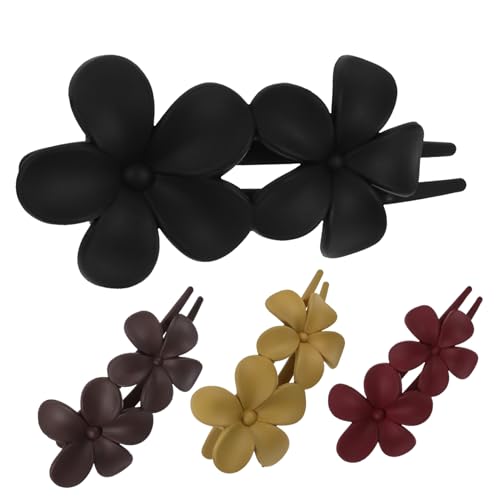 Beatifufu 4Stücke Haarklammern Krallenclips für Damen Langlebig und Vielseitig für Verschiedene Frisuren und Anlässe Rosé von Beatifufu